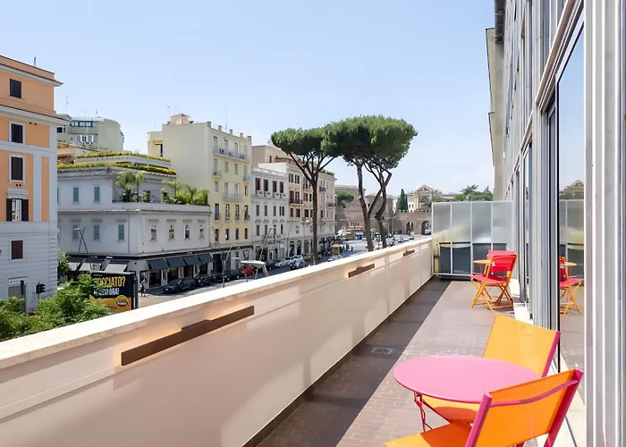 Chic , 2 Vicino Colosseo E Metro 로마